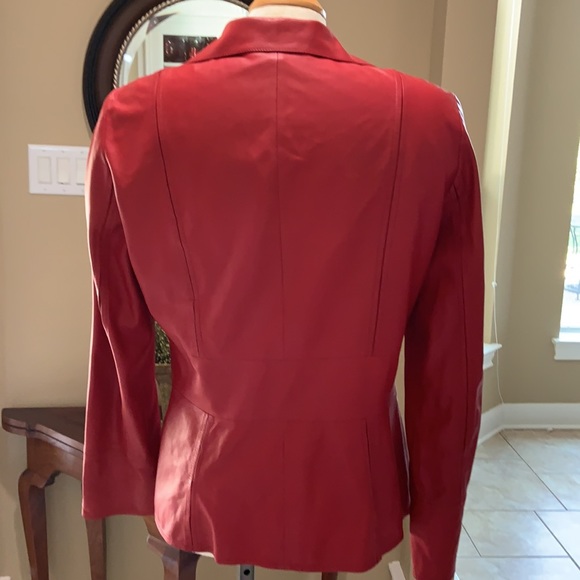 Lafayette 148 NY Lambskin Leather Jacket - Picture 10 of 16